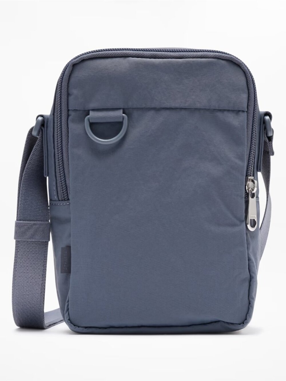 New Athleta Anytime Vertical Crossbody Travel Bag Slate Grey